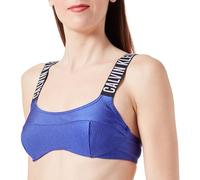 Calvin Klein Women's Bralette Uw, Midnight Lagoon, L