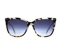 CALVIN KLEIN Women's Butterfly Aqua Tortoise Blue Gradient CK22532S Calvin Klein Multicolor One Size