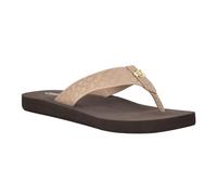 Calvin Klein Women's Caluha Flip-Flop, Taupe Multo 240, 4.5 UK