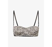 Calvin Klein Womens Calvin Klein Animal-Print Underwired Stretch-Woven Bralette Animal Print Tempt 36A