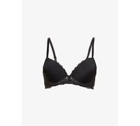 Calvin Klein Womens Calvin Klein Comfort Lotus-Lace Lift Demi Bra Black 34E
