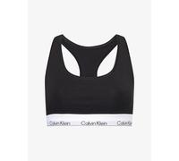 Calvin Klein Womens Calvin Klein Icon Modal Scoop-Neck Cotton-Jersey Bralette Black(Ub1) XS