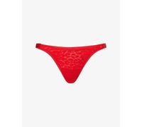 Calvin Klein Womens Calvin Klein Icon Stretch-Lace Thong Adrenaline Rush M