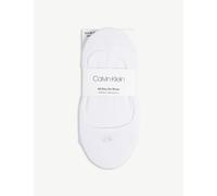 Calvin Klein Womens White Two Pack Pair of Socks S/m