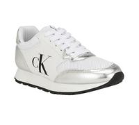 Calvin Klein Women's Camina Sneaker, White, 6 UK