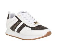 Calvin Klein Women's Carlla Sneaker, Brown Multi 200, 2 UK