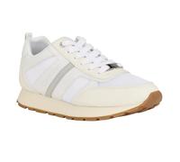 Calvin Klein Women's Carlla Sneaker, White/Beige Multi 144, 7 UK