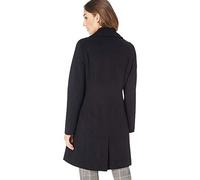 Calvin Klein Women's Cashmere Wool Blend Coat, Classic Black, 10