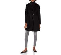 Calvin Klein Women's Cashmere Wool Blend Coat, Classic Black, 10