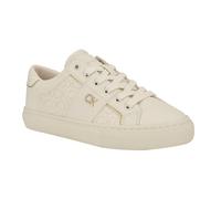 Calvin Klein Women's Charie Sneaker, Ivory Logo 150, 6 UK