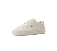 Calvin Klein Women's Charie Sneaker, Ivory Logo 150, 7.5 UK