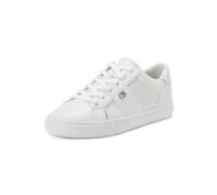 Calvin Klein Women's Charie Sneaker, White Logo 140, 7 UK