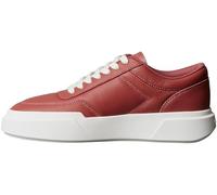 Calvin Klein Women's Chunky Cupsole Laceup OXF LTH YW0YW02032 Low Top, Purple (Dusty Rose/Marshmallow/Gum), 6