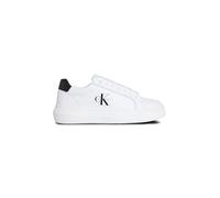 Calvin Klein Women's Chunky Cupsole Mono LTH WN YW0YW0187201W005 Low Top, White, 39