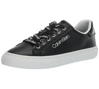 Calvin Klein Women's Ciyan Sneaker, Black, 3 UK