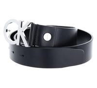 Calvin Klein Adjustable Leather Belt, Black