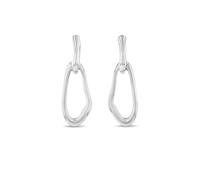 Calvin Klein Women's CK STATEMENT LINKS Collection Pendant Earrings in Stainless Steel - 35000749