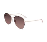 calvin Klein Womens cK20121S Pilot Sunglasses, Rose gold, 5717140