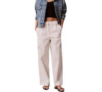 Calvin Klein Women's Cotton Ewaist Cargo Pant Lv047f623g Casual Pants