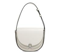 Calvin Klein Women's Crisell Organizational Saddle Crossbody, Cherub White, One Size