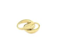 Calvin Klein Ring Stainless Steel 35000448-56 - Woman - Stainless Steel Gold 56