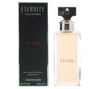 Calvin Klein Womens Eternity Flame For Women Eau de Parfum 100ml Spray - Orange - One Size