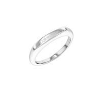Calvin Klein Ring Stainless Steel 35000187-54 - Woman - Stainless Steel Silver 54