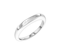 Calvin Klein Ring Stainless Steel 35000187-56 - Woman - Stainless Steel Silver 56