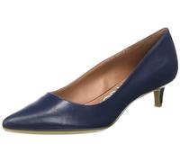 Calvin Klein womens Gabrianna, Navy Leather, 4 UK