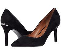 Calvin Klein Women's Gayle Pump, Black Suede, 2.5 UK
