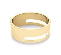 Calvin Klein Women's GEOMETRIC Bangle Bracelet in Yellow Gold - 35000673