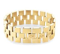 Calvin Klein Women's GEOMETRIC Collection Link Bracelet in Yellow Gold - 35000244