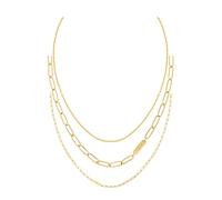 Calvin Klein Women's GIFT SET Collection Set of 3 Necklaces in Yellow Gold - 35000433