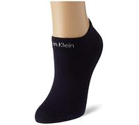Calvin Klein Women's Gripper Trainer Socks (Pack of 2), navy, One Size