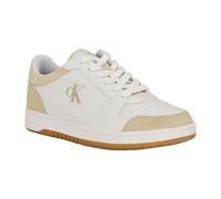 Calvin Klein Women's Hania Sneaker, White/Beige 141, 6.5 UK