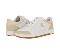 Calvin Klein Women's Hania Sneaker, White/Beige 141, 9 UK