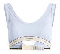 Calvin Klein Women's Heritage Lightly Lined Triangle Bralette Breezy Blue XS