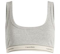 Calvin Klein Women's Heritage Unlined Bralette Grey Heather