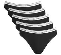 Calvin Klein Women's Icon Bikini Brief - 5 Pack Black