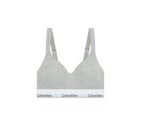 Calvin Klein Women's Icon Cotton Modal Lift Bralette Grey Heather | Size: Medium Calvin Klein Grey M