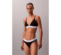 Calvin Klein Women's Icon Cotton Modal Lightly Lined Triangle Black | Size: XS Calvin Klein Black XS