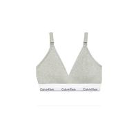Calvin Klein Women's Icon Cotton Modal Maternity Lightly Lined Triangle Grey Heather | Size: Medium Calvin Klein Grey M