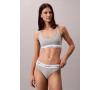 Calvin Klein Women's THONG LV00QF8518 Thong, Grey (Grey Heather), S