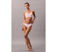 Calvin Klein Women's Icon Cotton Modal Thong Potpourri in Light Pink | Size: Large Calvin Klein Light Pink L