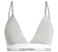 Calvin Klein Women's Icon Lightly Lined Triangle Bra Grey Heather Small