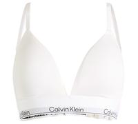 Calvin Klein Women's Icon Lightly Lined Triangle Bra White Small