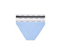 Calvin Klein Women's Icon Logo Bikini 3Pk Black/White/Frozen Fjiord | Size: Small Calvin Klein Multicolor S