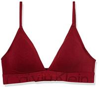 Calvin Klein Women's Lght Lined Triangle 000QF6990E Bras, Red (RED Carpet), XS