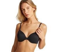 Calvin Klein Women's Lightly Lined Adjustable Plunge Bra, Black (Black), 30C