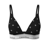 Calvin Klein Women's Lightly Lined Triangle Lv00Qf8498 Triangle, Black (Diamond Logo Black), M
